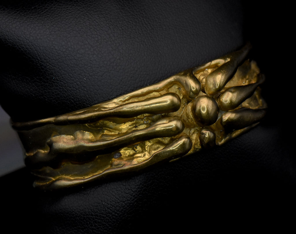 Stephen Burr - Vintage Brutalist Bronze Bracelet
