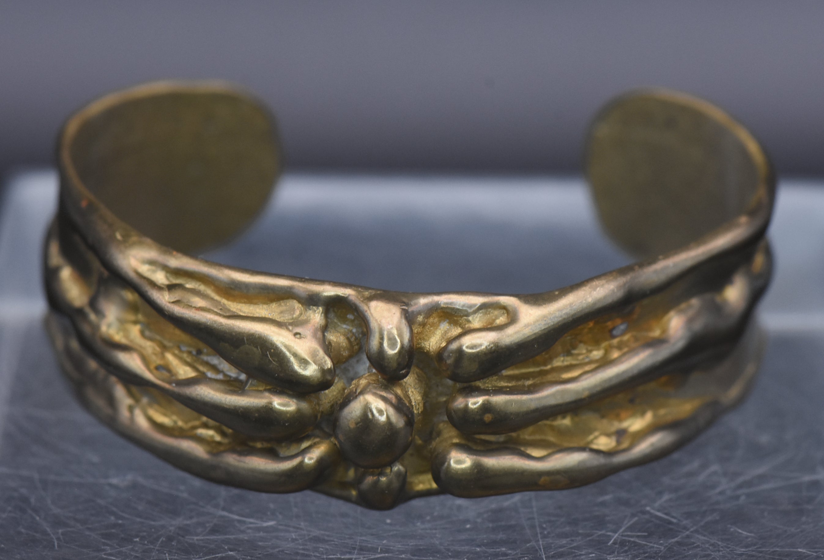 Stephen Burr - Vintage Brutalist Bronze Bracelet