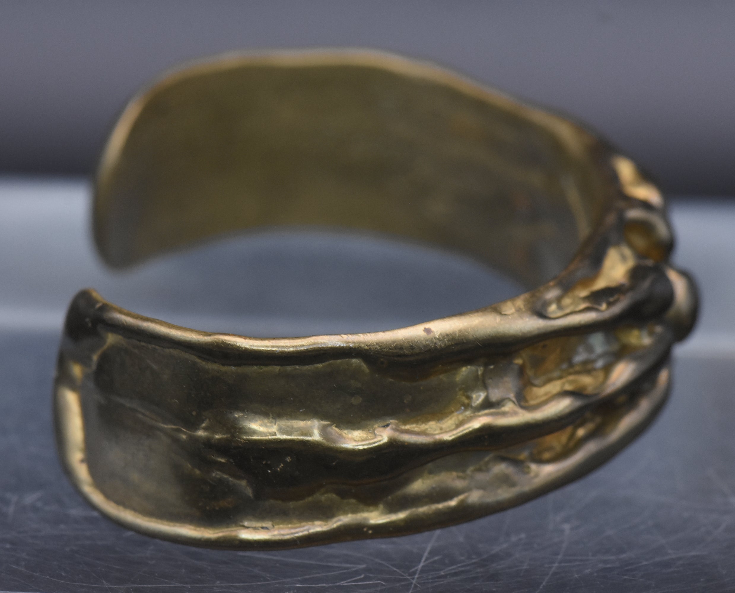 Stephen Burr - Vintage Brutalist Bronze Bracelet