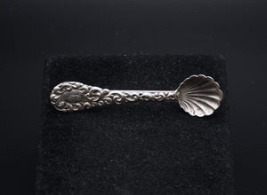 Vintage Sterling Silver Sugar Spoon Brooch