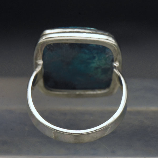 Vintage Handmade Shattuckite Sterling Silver Ring - Size 8.5