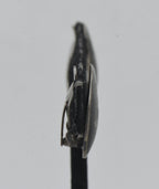 Vintage Sterling Silver Niello Siamese Dancer Clip On Earrings