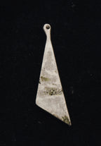 Vintage Sterling Silver and Enamel Siamese Dancer Pendant