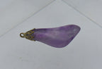 Vintage Tumbled Amethyst Pendant