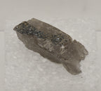 Hematite on Smoky Quartz Thumbnail Specimen - Nevada