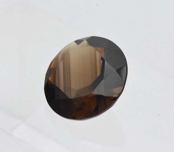 Round Cut Smoky Quartz Loose Gemstone - 20ct