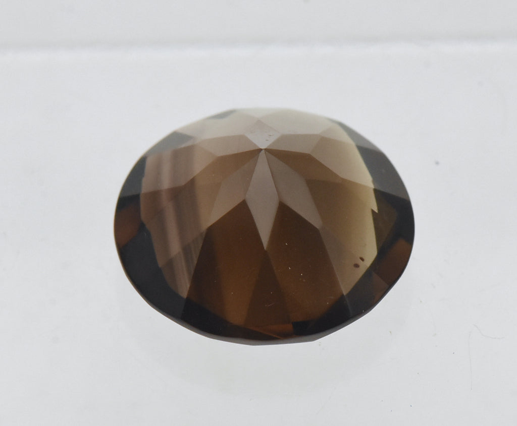 Round Cut Smoky Quartz Loose Gemstone - 20ct