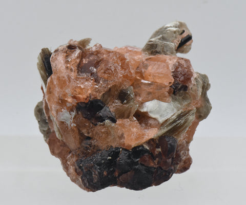 Spessartine Garnet with Muscovite Mineral Specimen - Brazil