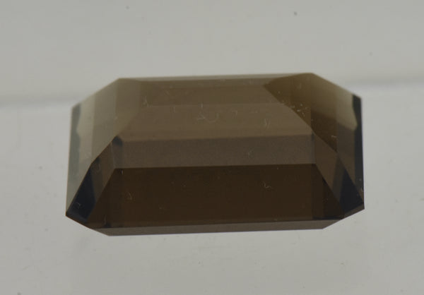 Smoky Quartz 21ct Emerald Cut Loose Gemstone