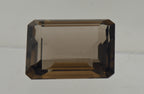 Smoky Quartz 21ct Emerald Cut Loose Gemstone