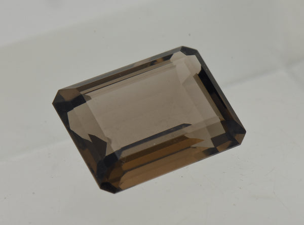 Smoky Quartz 21ct Emerald Cut Loose Gemstone