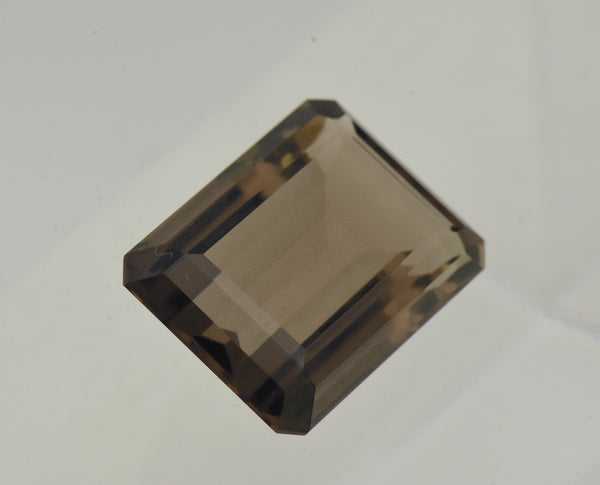 Smoky Quartz 21ct Emerald Cut Loose Gemstone