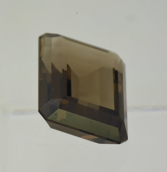 Smoky Quartz 21ct Emerald Cut Loose Gemstone