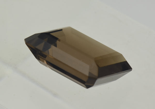 Smoky Quartz 21ct Emerald Cut Loose Gemstone