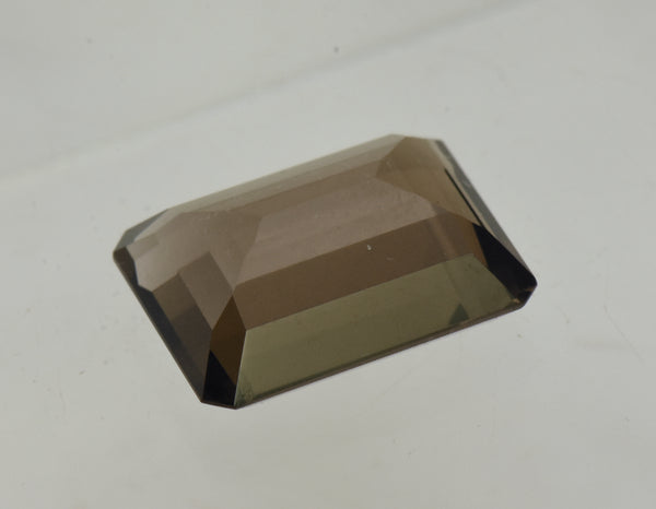 Smoky Quartz 21ct Emerald Cut Loose Gemstone