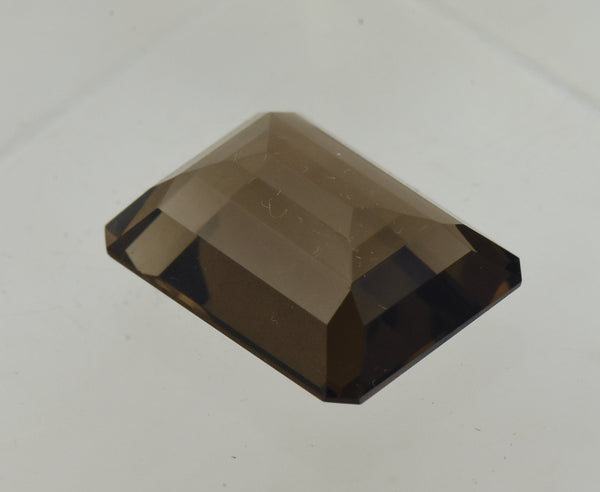 Smoky Quartz 21ct Emerald Cut Loose Gemstone