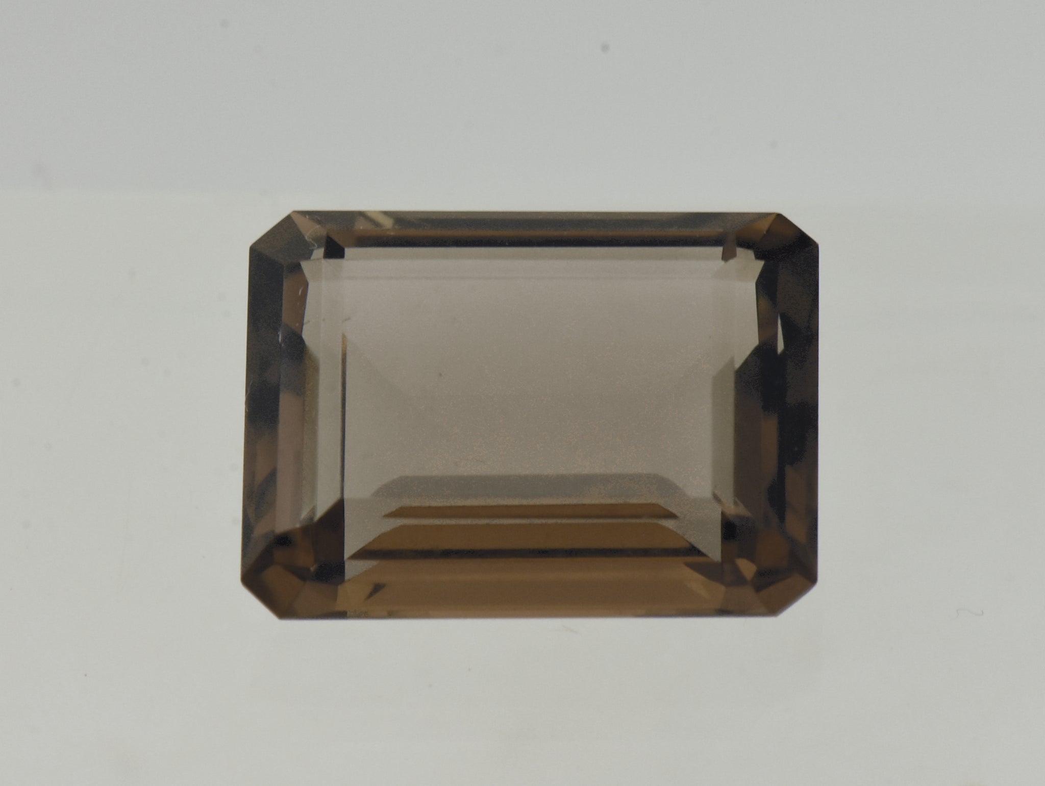 Smoky Quartz 21ct Emerald Cut Loose Gemstone