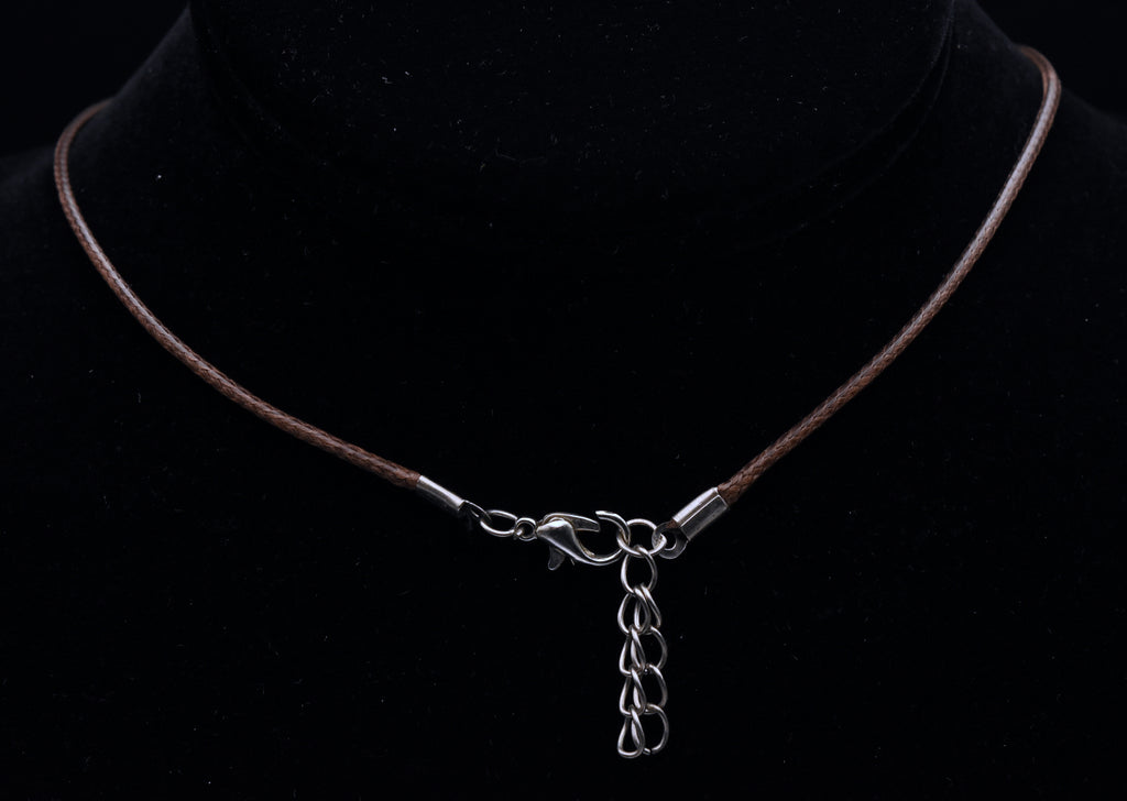 Vintage 1960 Suriname Stamp Sterling Silver Pendant Necklace