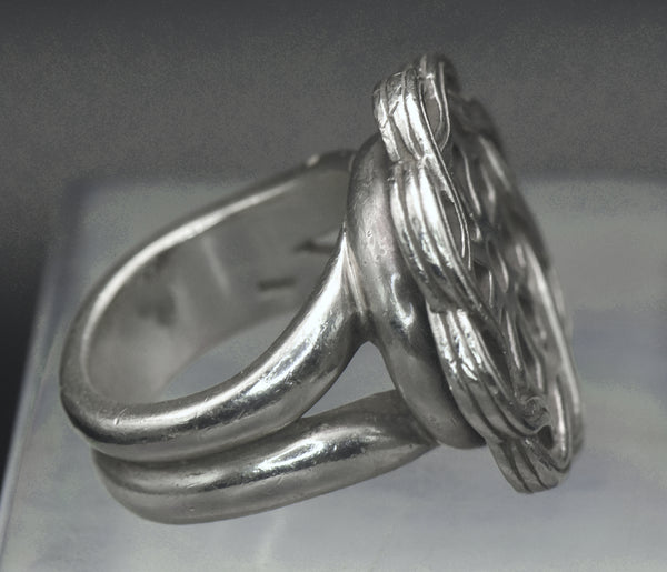 Slane & Slane - Vintage Sterling Silver Fenestra Ring - Size 6.75