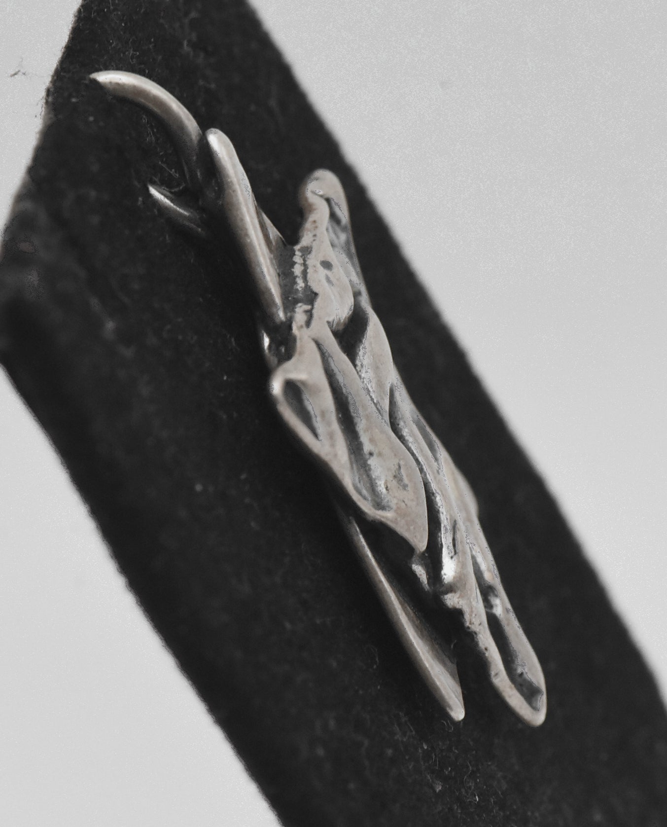 Vintage Sterling Silver Star of David Modernist Pendant