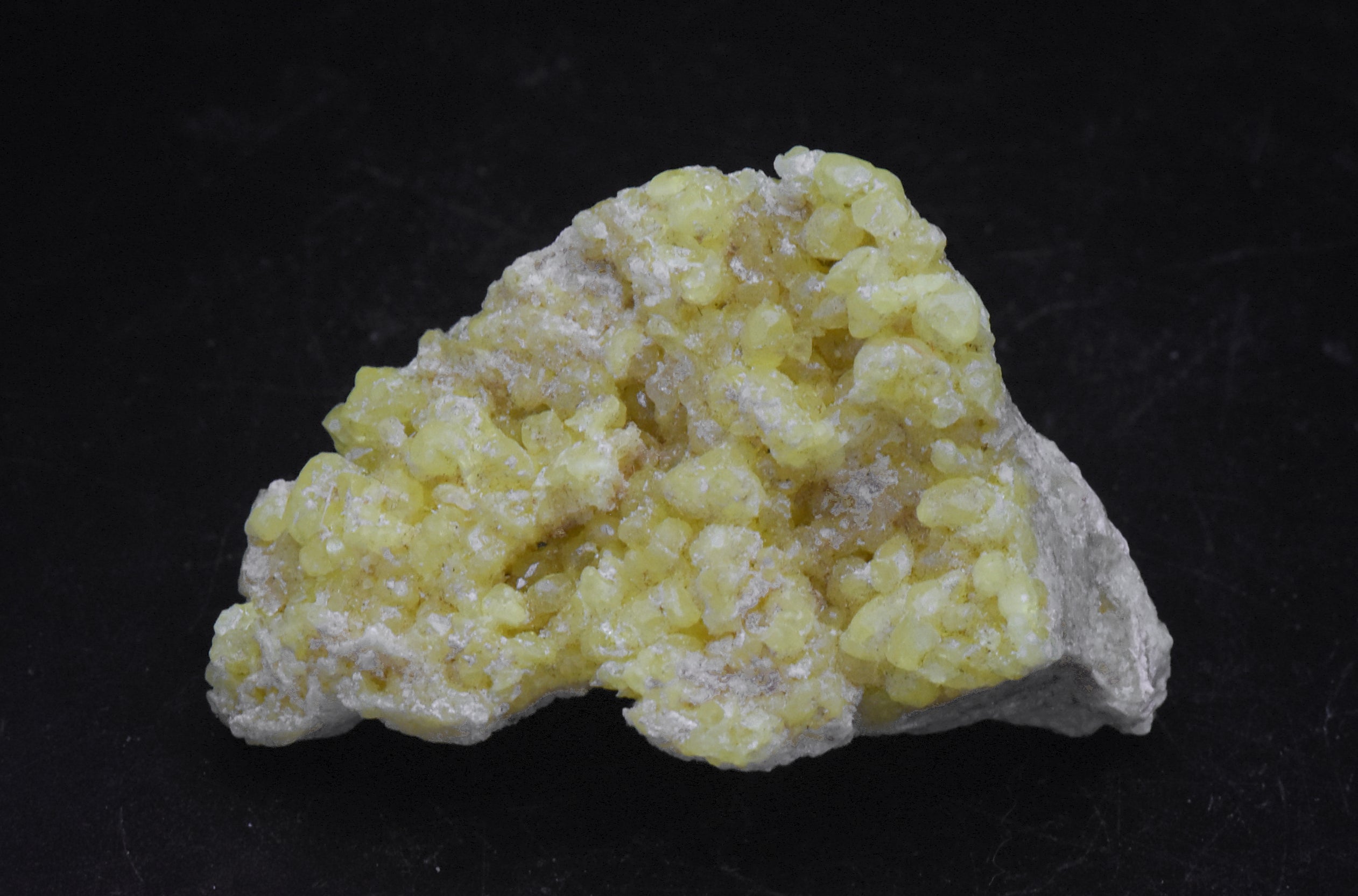 Sulfur Crystals Mineral Specimen - Mexico