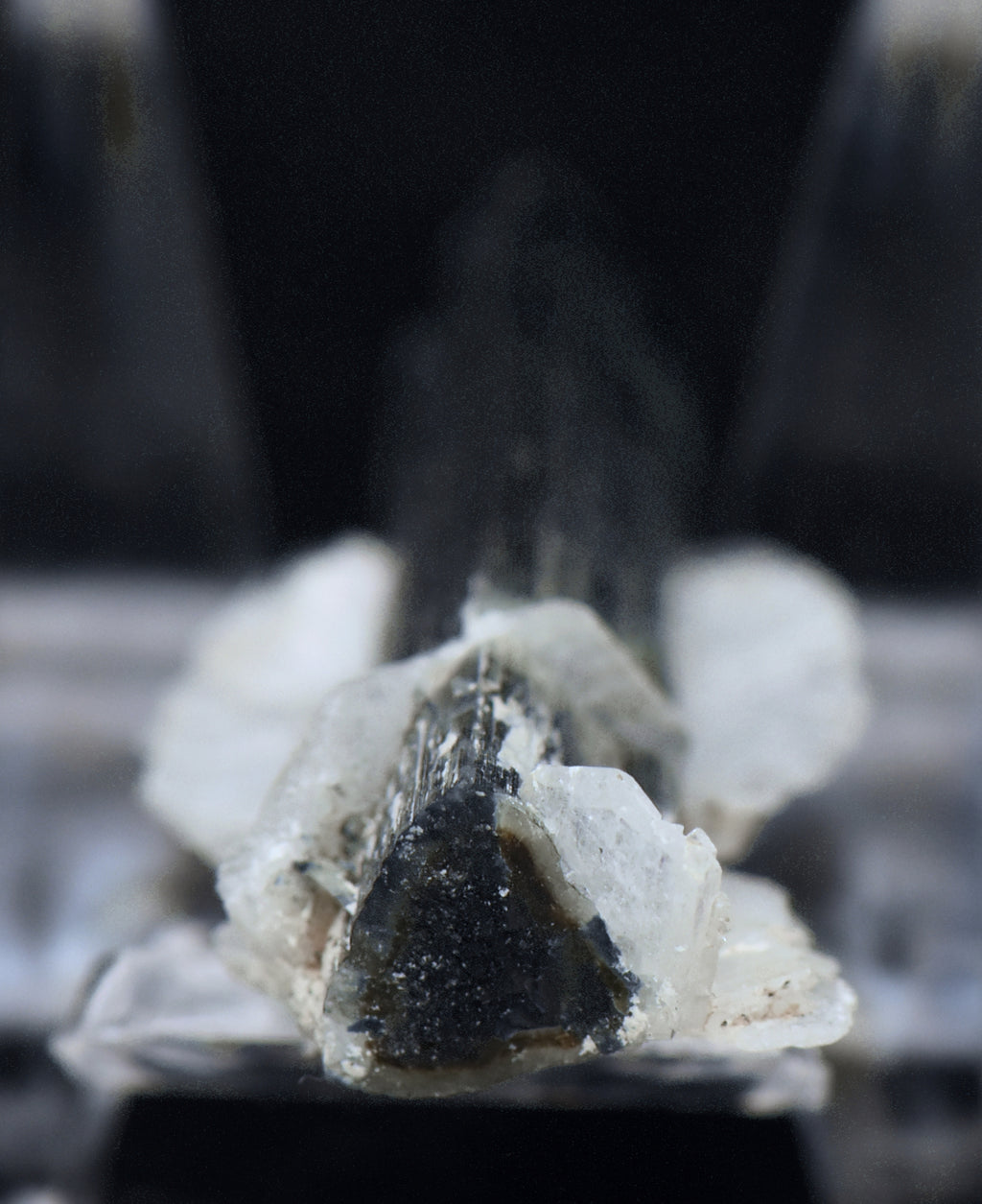 Blue Cap Green Tourmaline "Angel" Wings Mineral Specimen - Pakistan