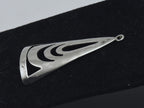 Vintage Handmade Sterling Silver Modern Design Pendant