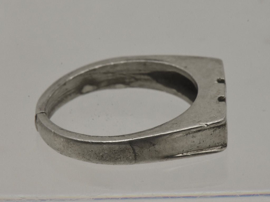 Vintage "Gamma Phi Beta" Sorority Sterling Silver Ring - Size 5.25 - CRACKED