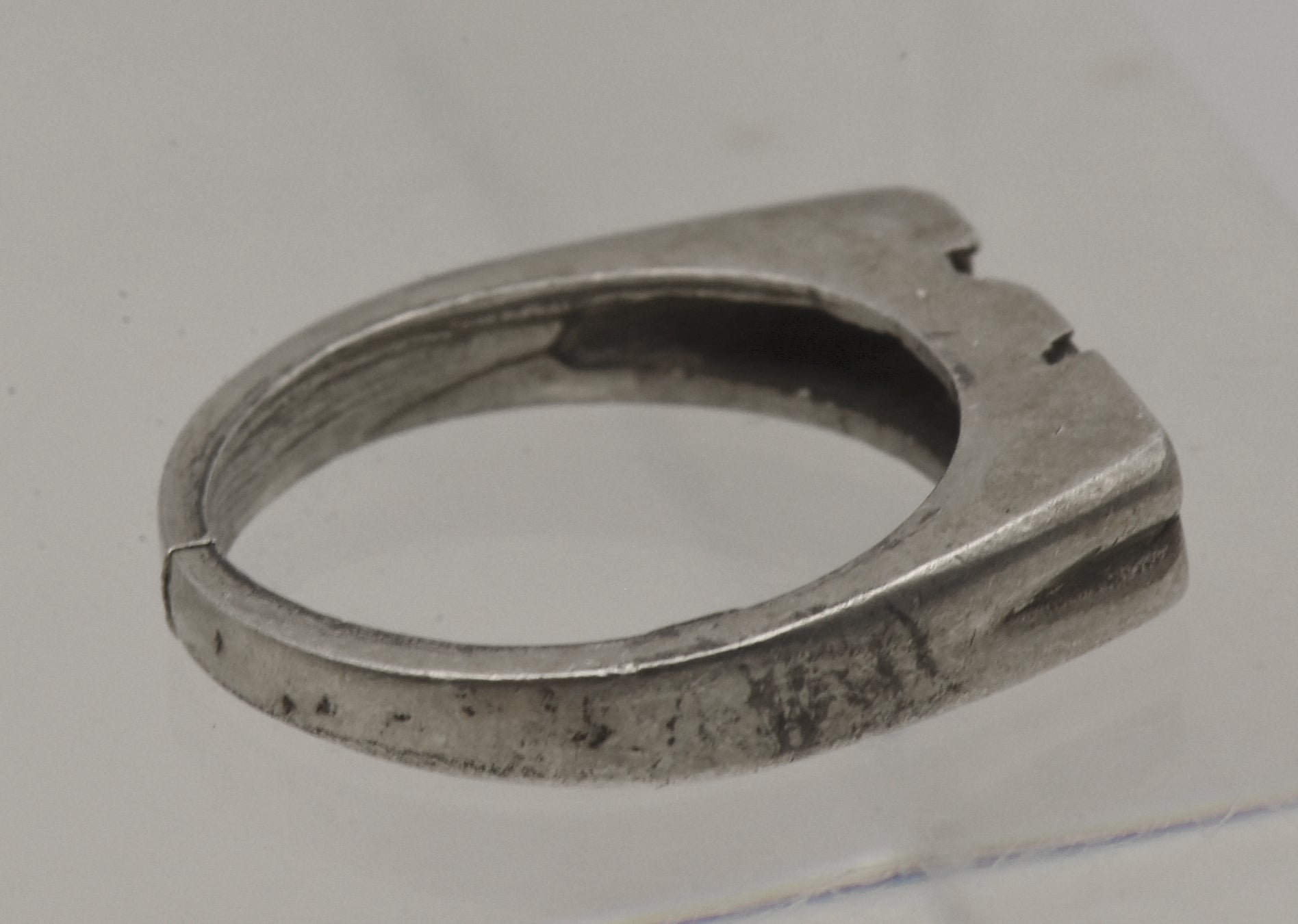 Vintage "Gamma Phi Beta" Sorority Sterling Silver Ring - Size 5.25 - CRACKED