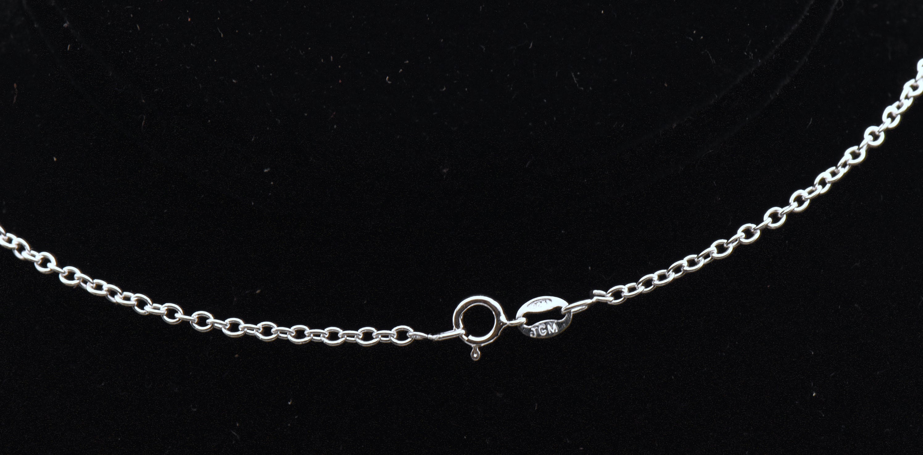 Vintage 10 Senti Tanzanian Coin Sterling Silver Pendant Chain Necklace - 18"
