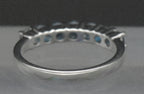 Vintage Sterling Silver Blue Topaz Ring - Size 7