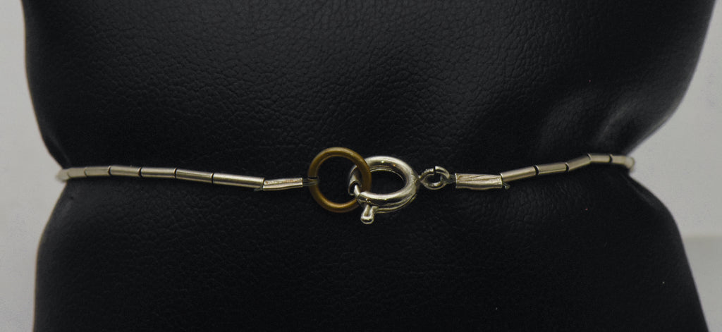 Tiger's Eye and Silver Bead Bracelet