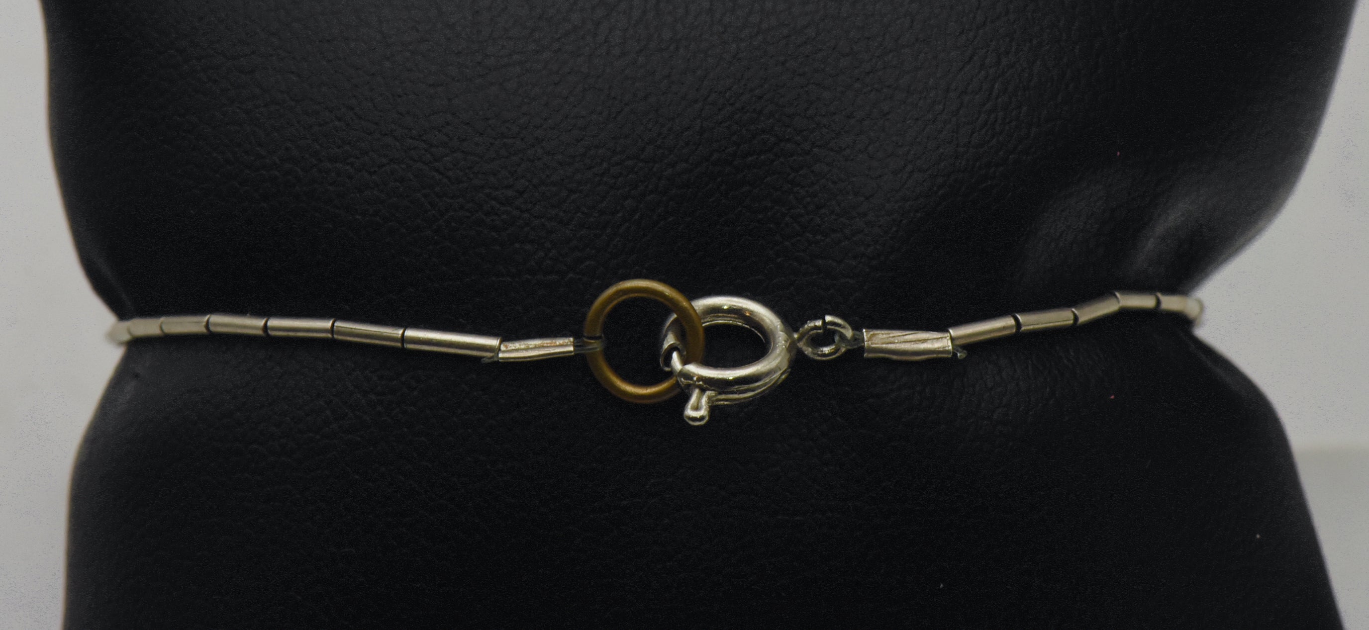 Tiger's Eye and Silver Bead Bracelet