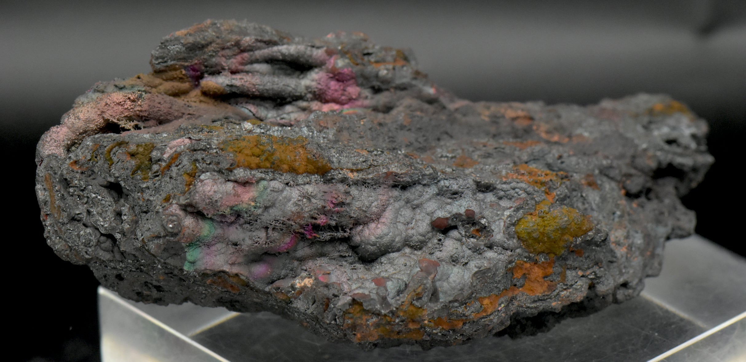 Iridescent Hematite "Turgite" Mineral Specimen - Virginia, USA