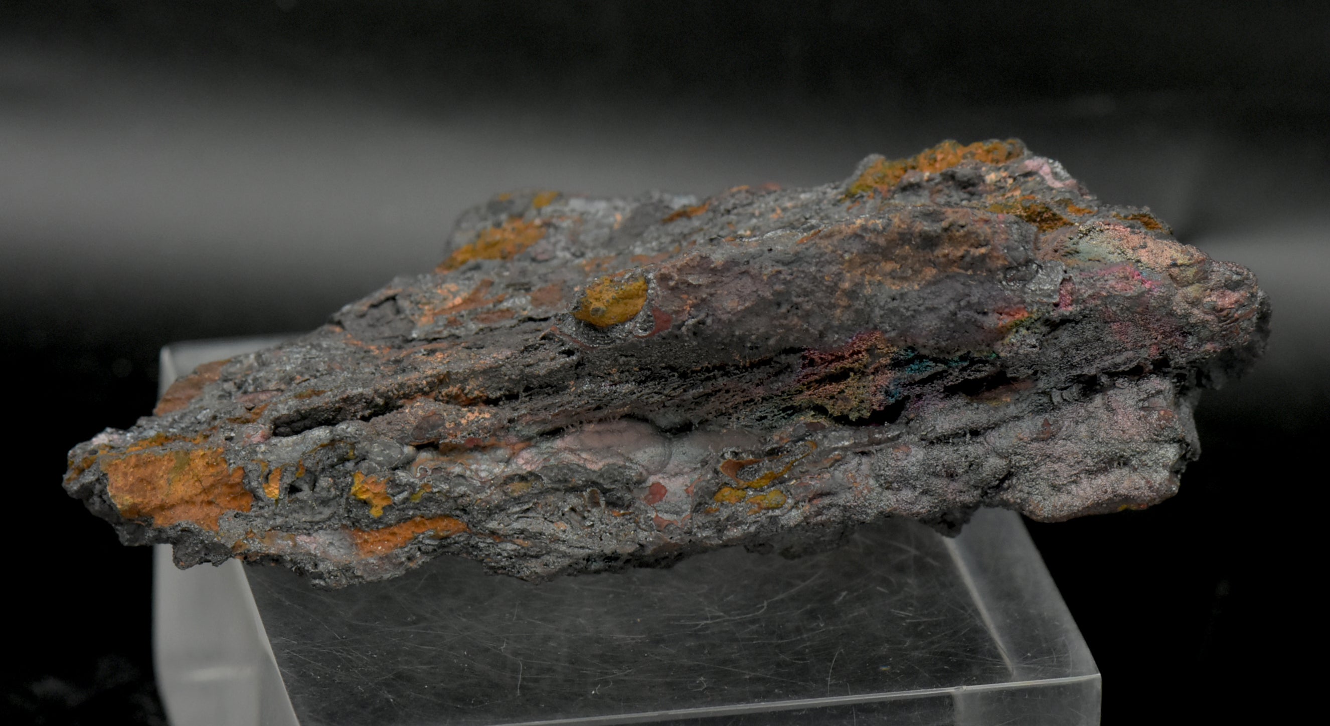 Iridescent Hematite "Turgite" Mineral Specimen - Virginia, USA