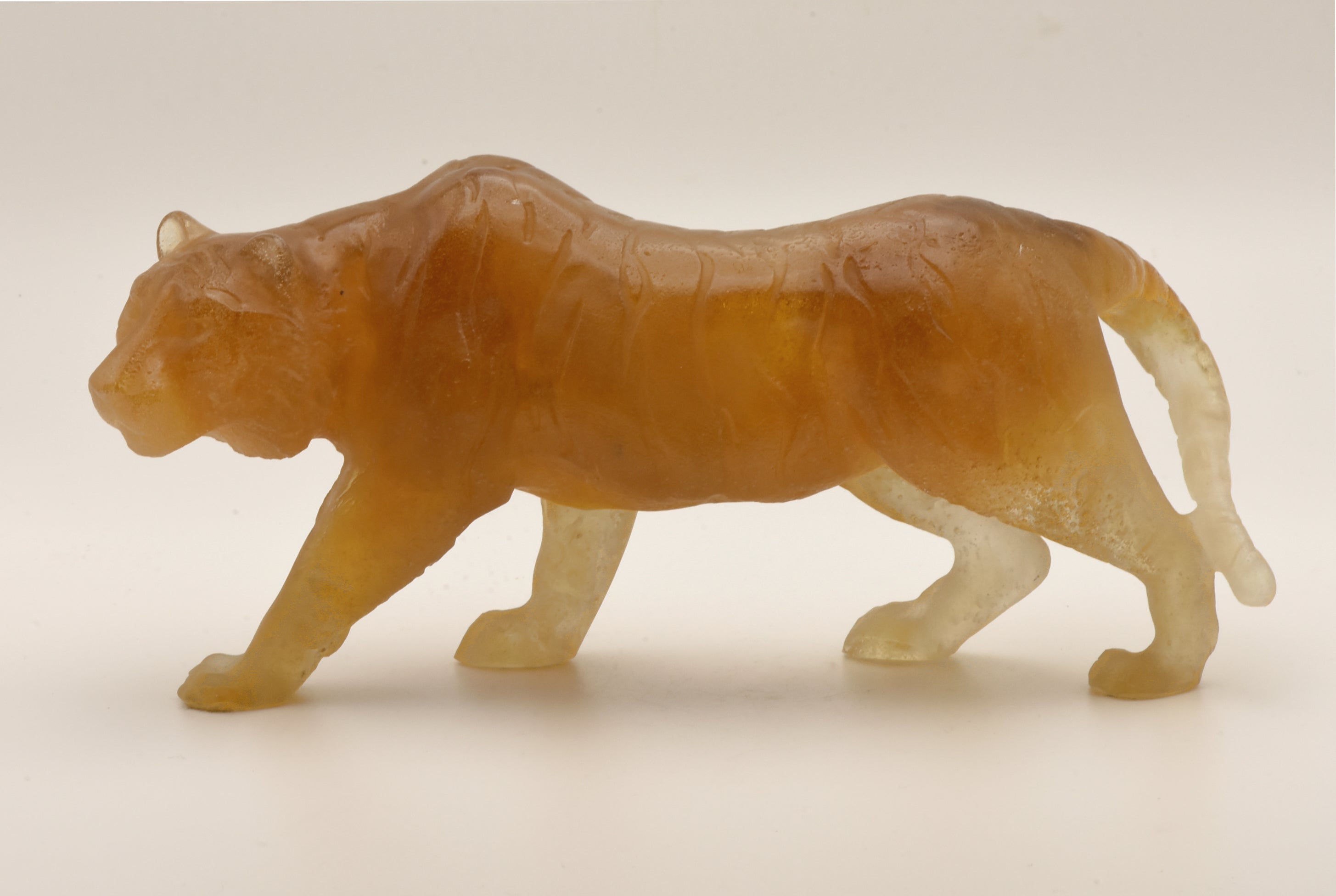 Daum - Limited Edition Pâte de Verre Glass Tiger 16/100