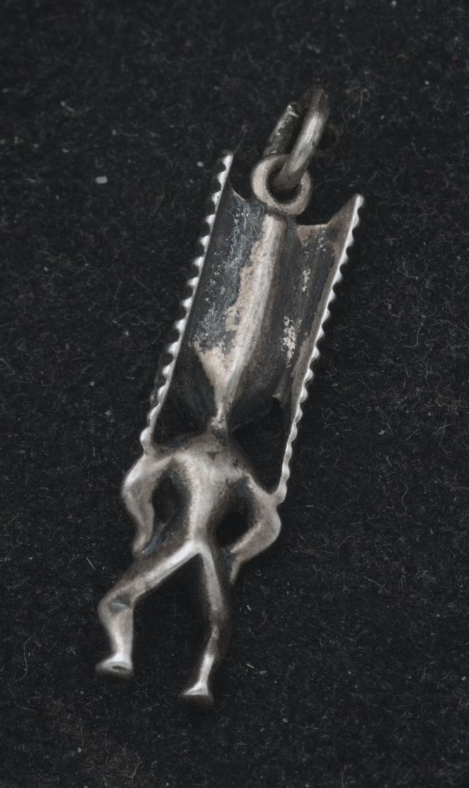 Vintage Sterling Silver Kane Tiki Charm