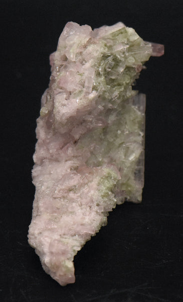 Light Pink and Green Tourmaline Crystal Cluster Specimen - Afghanistan