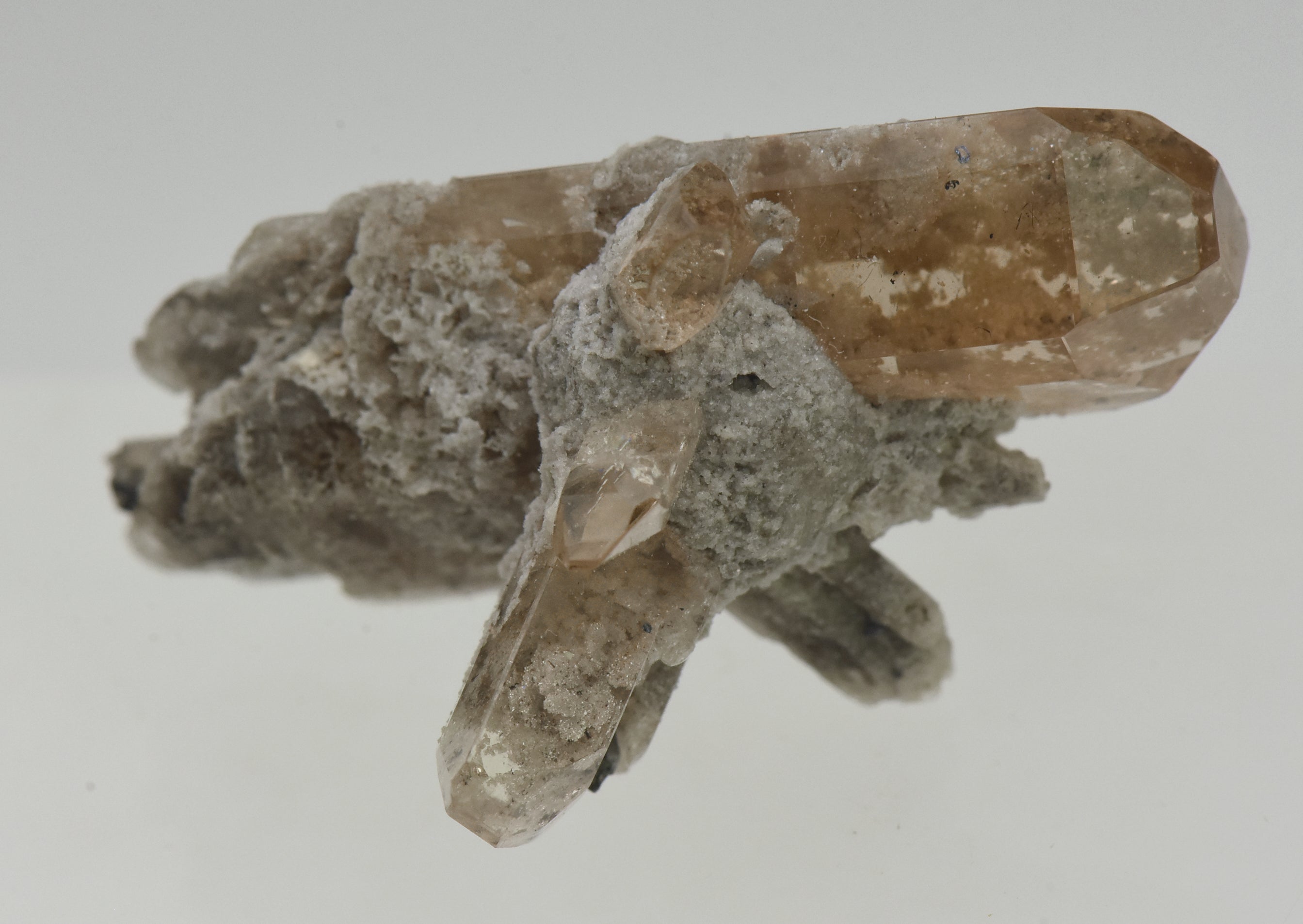 Beautiful Double Terminated Topaz Crystal Cluster - Utah, USA