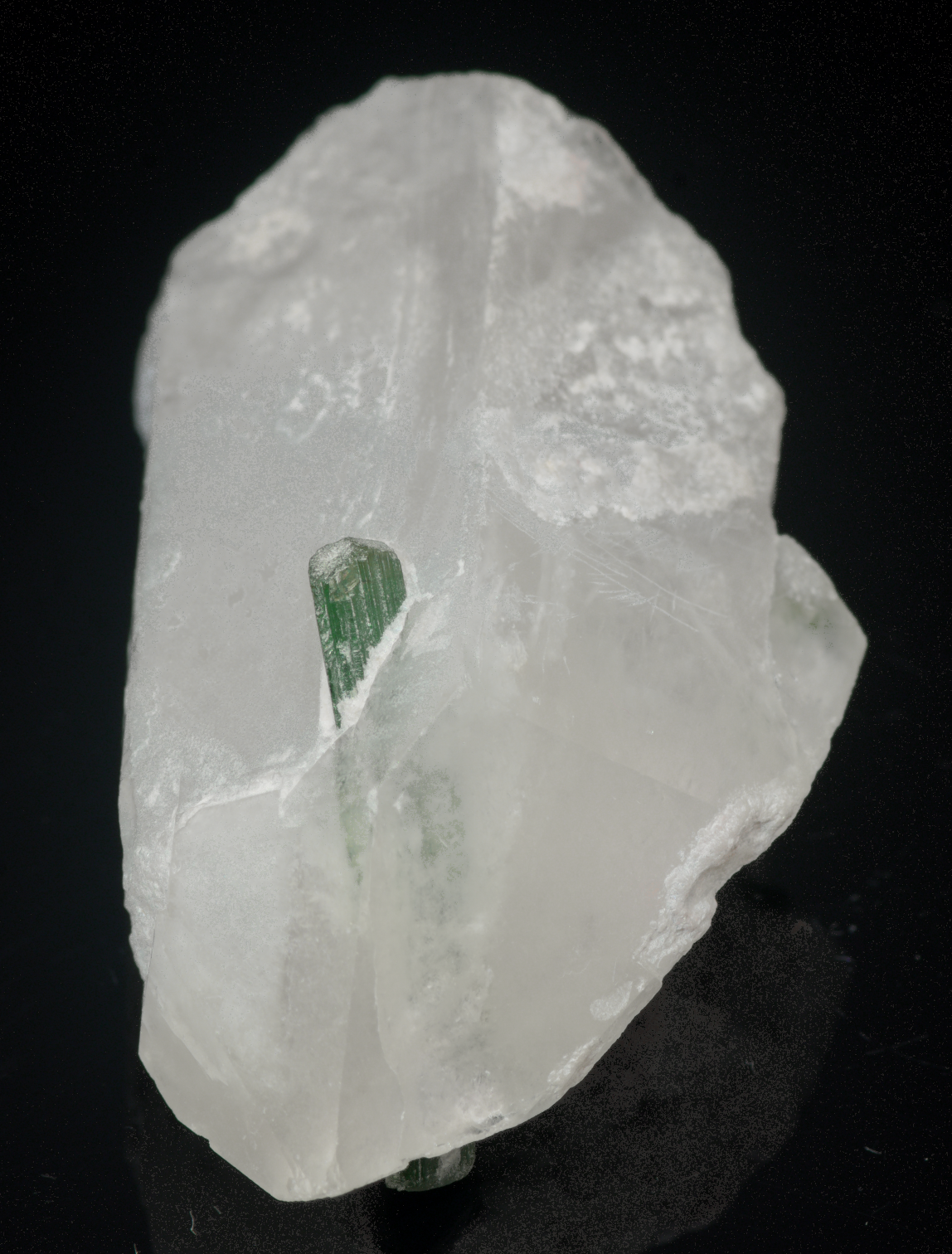 Quartz with Tourmaline Crystal Specimen - 21g