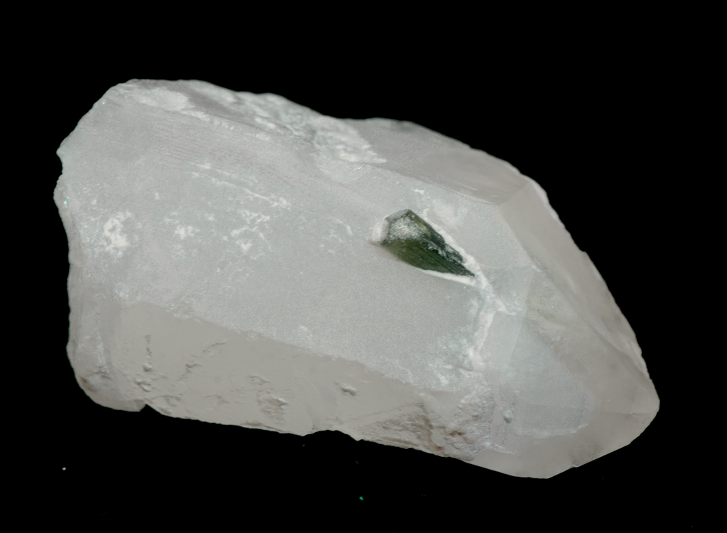 Quartz with Tourmaline Crystal Specimen - 21g