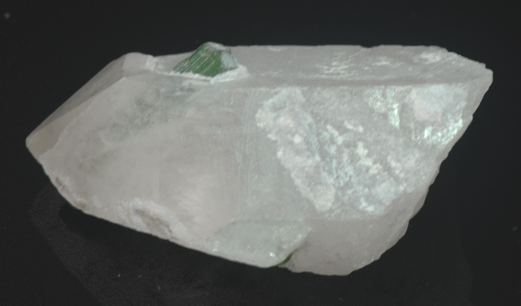 Quartz with Tourmaline Crystal Specimen - 21g