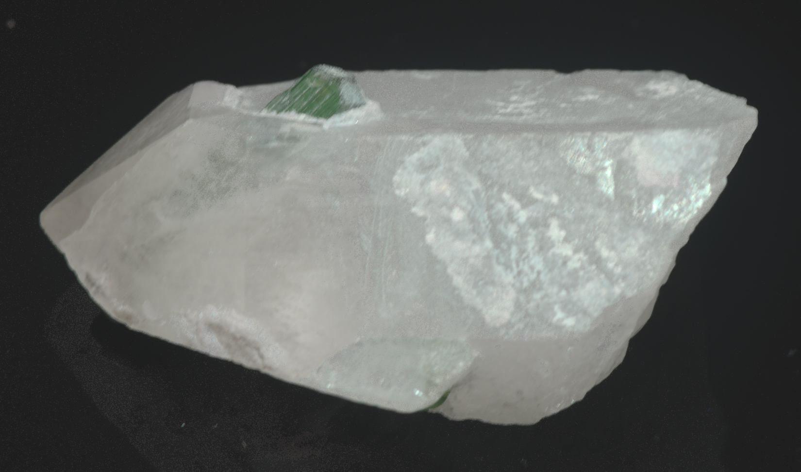 Quartz with Tourmaline Crystal Specimen - 21g