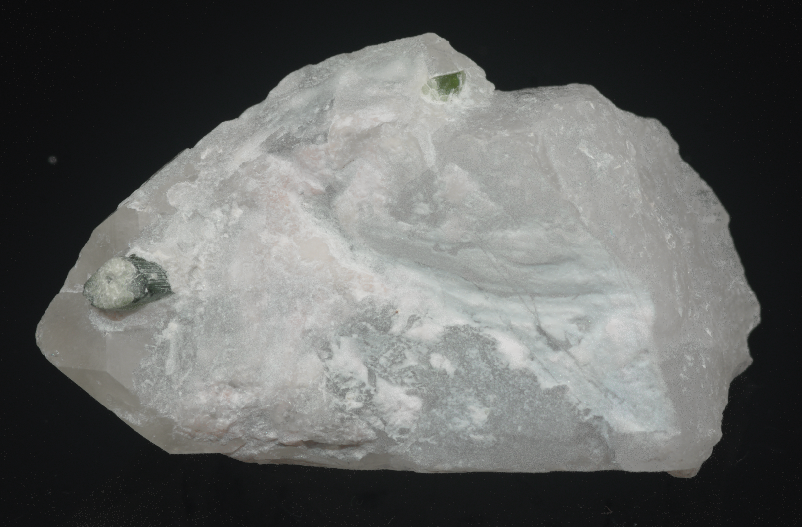 Quartz with Tourmaline Crystal Specimen - 21g