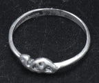 Vintage Handmade Turtle Sterling Silver Ring - Size 5.25