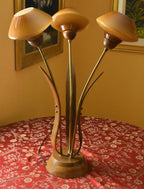 Vintage MCM Tulip Table Lamp
