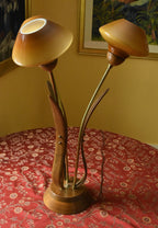 Vintage MCM Tulip Table Lamp