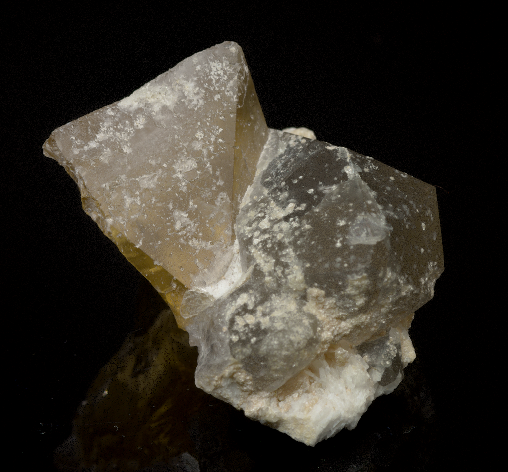 Topaz and Smoky Quartz Crystals Mineral Specimen - 26g