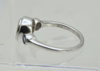 Vintage Tanzanite Accented Sterling Silver Semi-Mount- Size 5.75