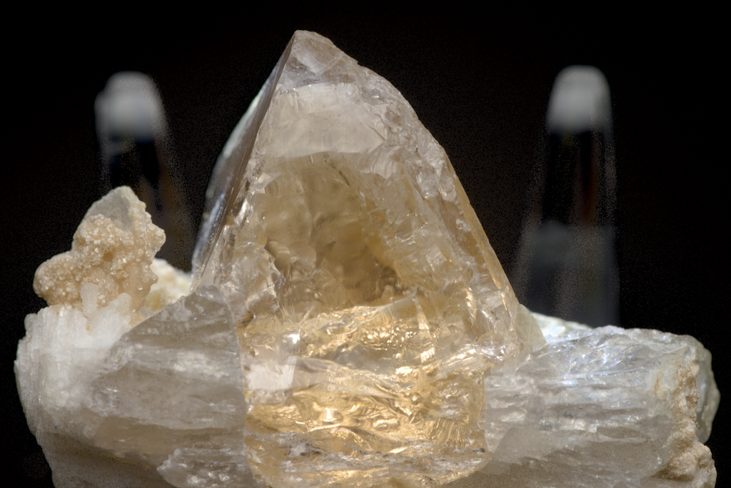 Topaz and Smoky Quartz Crystals Mineral Specimen - 26g